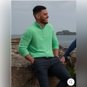 Callaway Premium Cashmere 1/4-Zip Golf Sweater